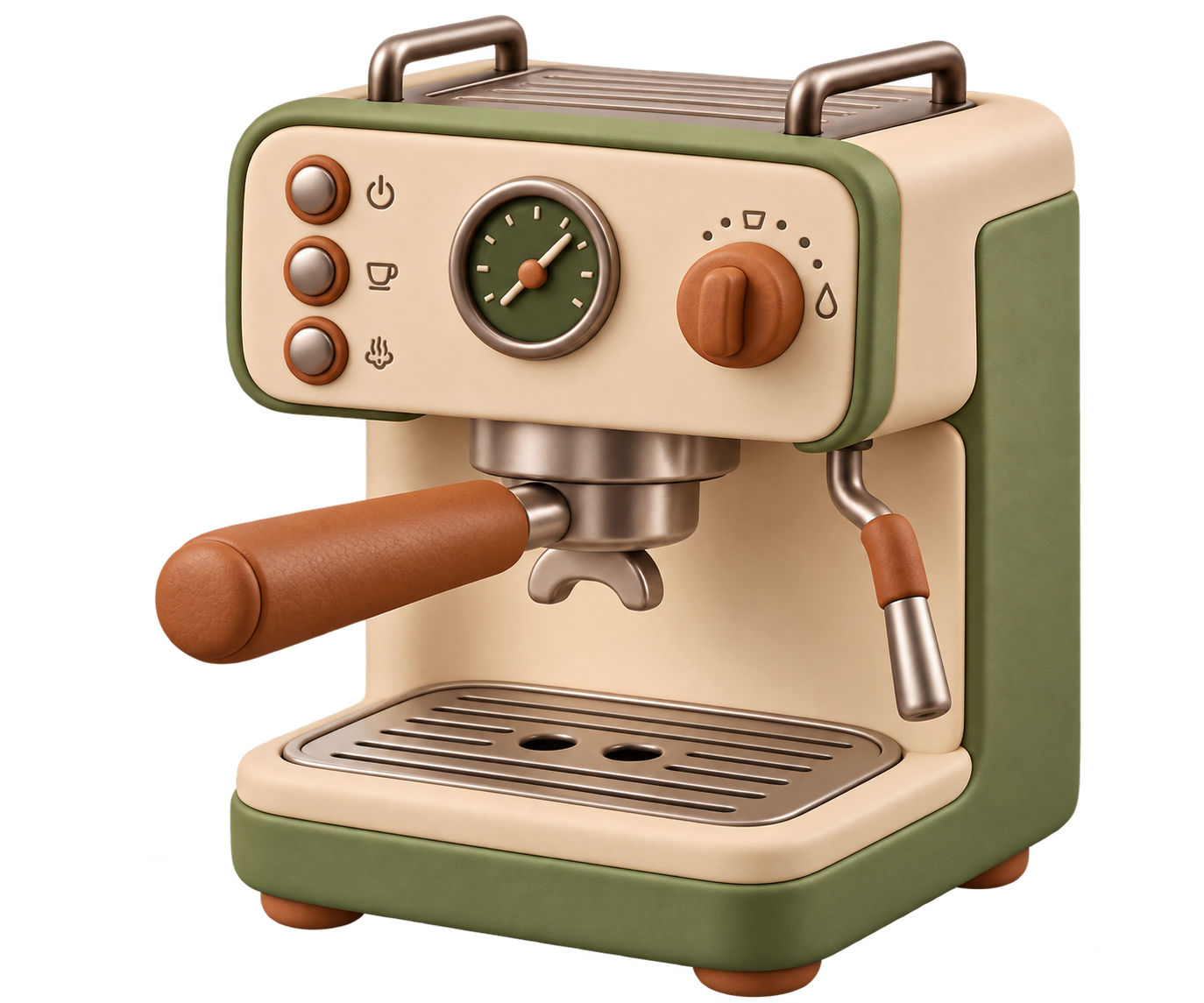 Espresso machine clay