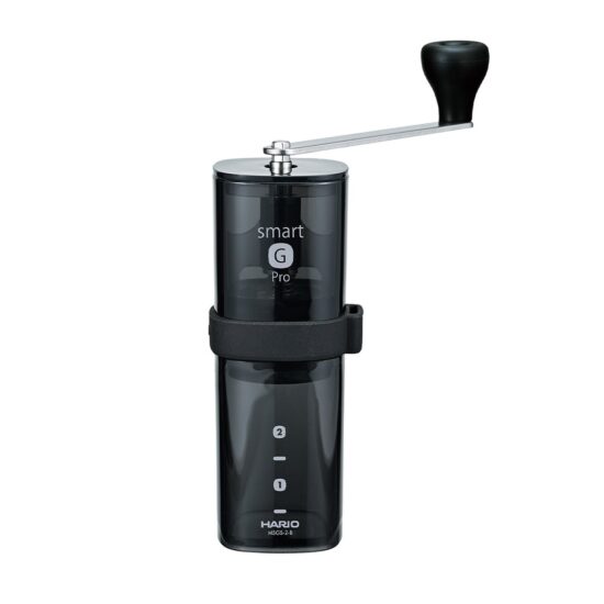 Hario - Smart G PRO Coffee Mill Transparent Crni
