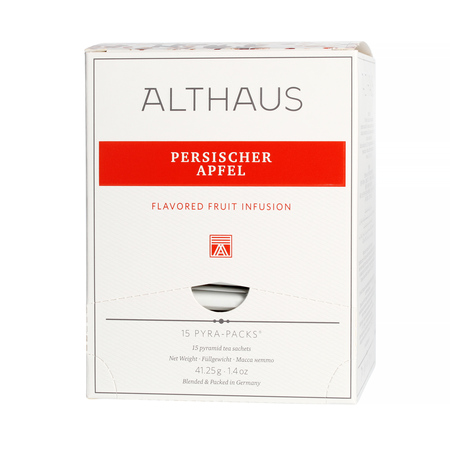 Althaus - Golden Apple Pyra Pack - 15 Tea Pyramids