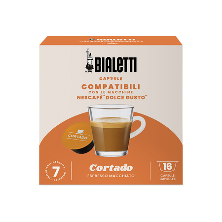 Bialetti - Dolce Gusto Cortado - 16 Capsules
