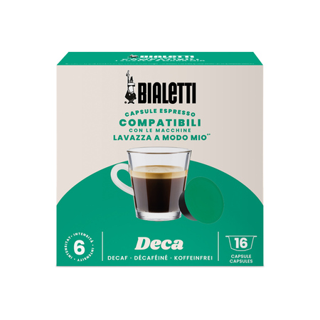 Bialetti - Lavazza a Modo Mio - Deca - 16 Capsules