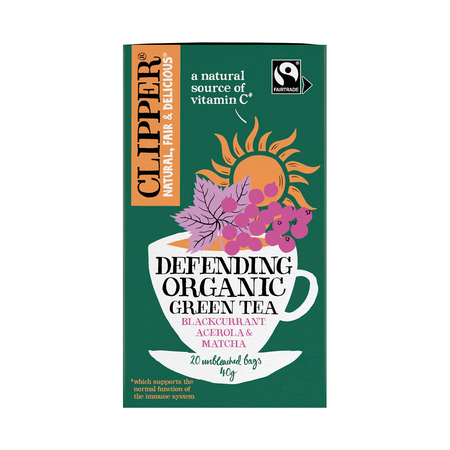 Clipper Organic Defending Green Tea