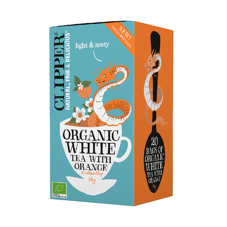 Clipper - Organic White Tea with Orange