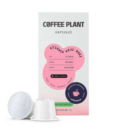 COFFEE PLANT - Ethiopia Guji Buki Natural - 10 capsules