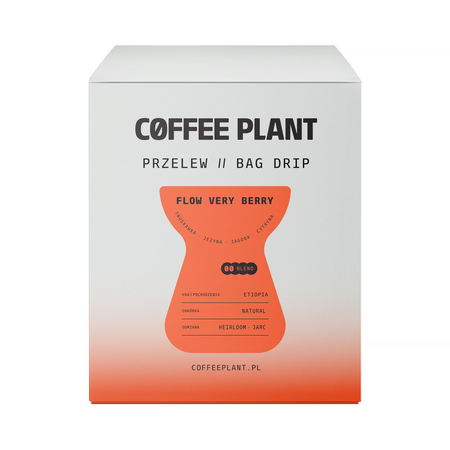 COFFEE PLANT - Flow Very Berry Drip Bag - 10 sachets