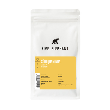 Five Elephant - Brazil Sítio Joaninha Arara Natural Filter 250g
