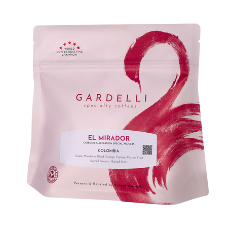 Gardelli Speciality Coffees - Colombia El Mirador Carbonic Maceration Omniroast 250g