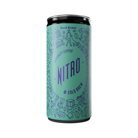 Hard Beans - Nitro Cold Brew Coffee Classic 200 ml