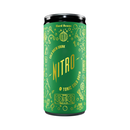 Hard Beans - Nitro Tonic Cold Brew Coffee 200 ml