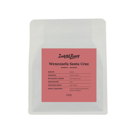 Instytut Kawy - Venezuela Santa Cruz Washed Filter 250g