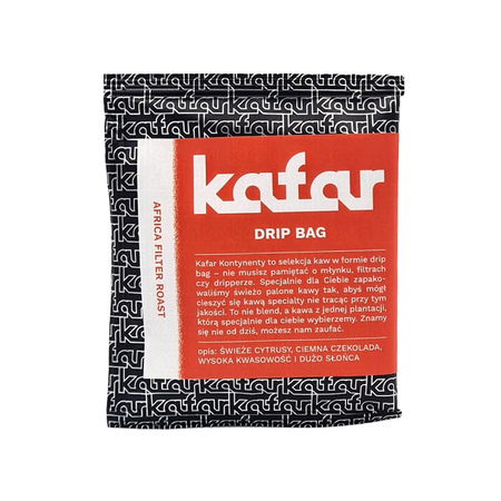 Kafar - Dripbag AFRICA Filter - 1 Sachet