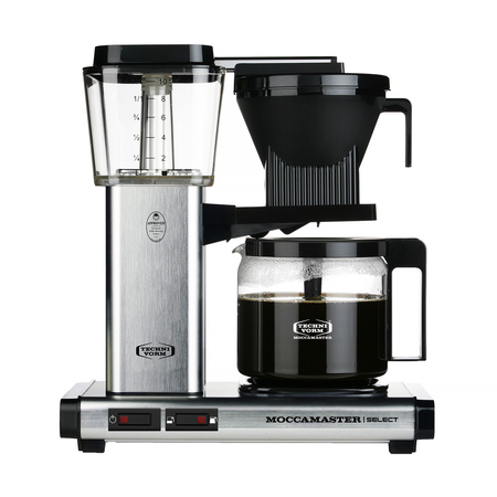 Moccamaster KBG 741 Select - Srebrno četkana - Aparat za filter kavu