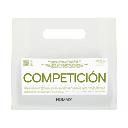 Nomad Coffee - Colombia Las Flores Washed Omniroast 250g