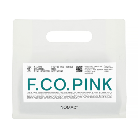Nomad Coffee - Colombia Pink Bourbon Inmaculada Honey Anaerobic Filter