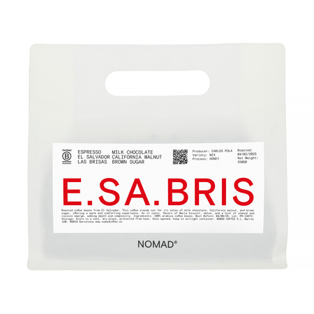 Nomad Coffee - El Salvador Las Brisas Honey Espresso 250g