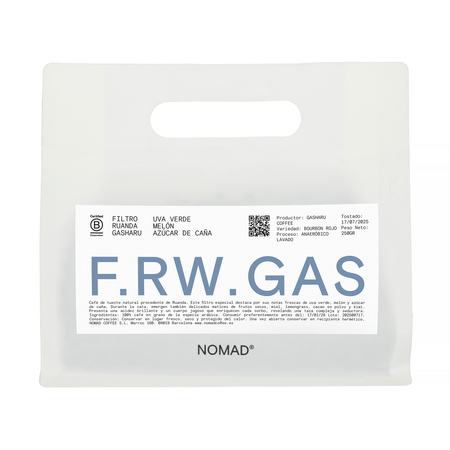 Nomad Coffee Rwanda Gasharu Ireme Washed Filter