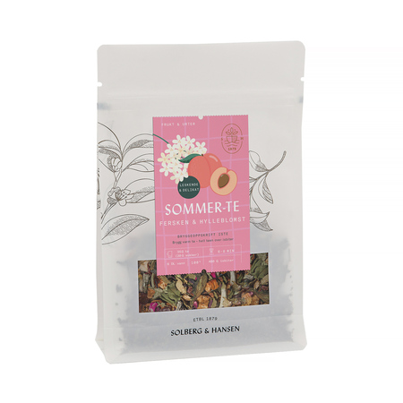 Solberg & Hansen - Loose Tea - Sommer-te Fersken & Hylleblomst
