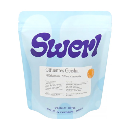 Swerl Coffee - Colombia Cifuentes Geisha Fully Washed Filter 250g