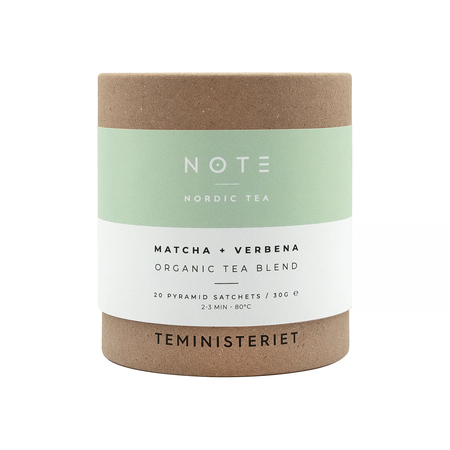 Teministeriet - NOTE Matcha Verbena Organic - 20 Tea Bags