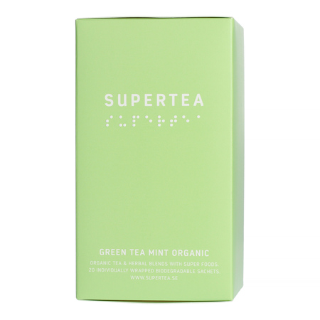 Teministeriet - Supertea Green Tea Mint Organic
