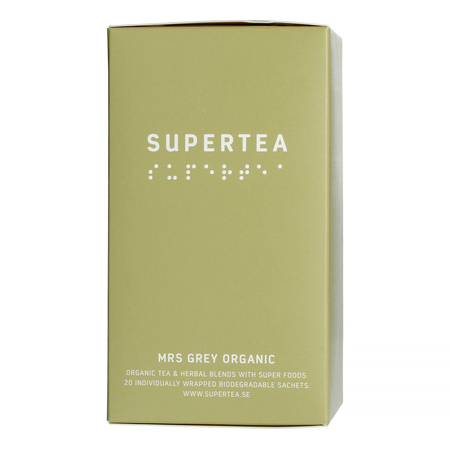 Teministeriet - Supertea Mrs Grey Organic - 20 Tea Bags