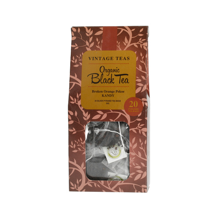 Vintage Teas - Organic Black Tea - 20 Tea Bags