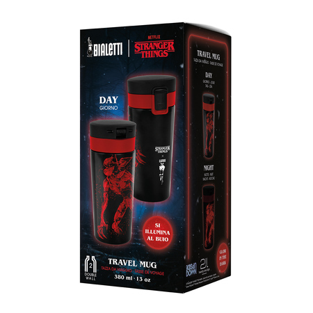 Bialetti – Travel Mug Stranger Things 380 ml – glow in the dark - Slika 2