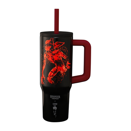 Bialetti – Travel Mug with Straw and Handle Stranger Things 900 ml – glow in the dark - Slika 3
