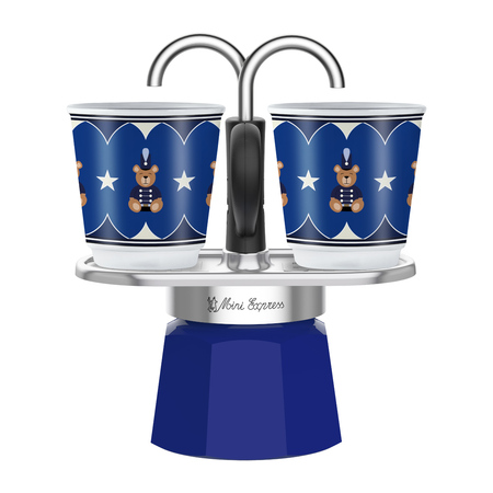 Bialetti - Veseli Božić Mini Express 2 šalice + 2 šalice
