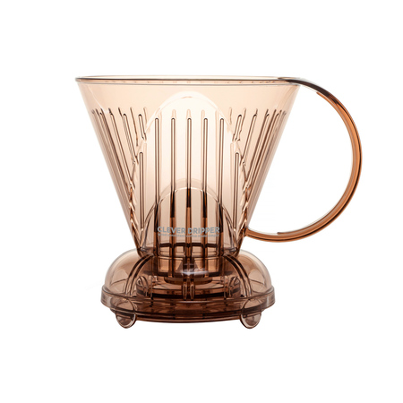 Clever Dripper - L 500ml Prozirno Smeđa + 100 Filtera