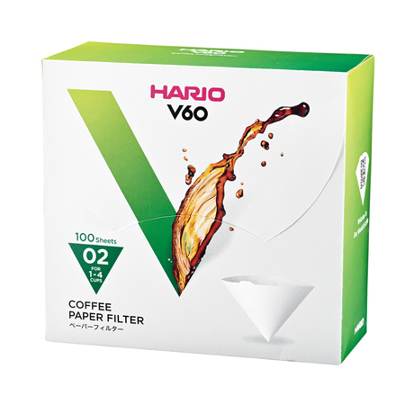 Hario - Bijeli Papirnati Filteri - V60-02 - 100 Komada