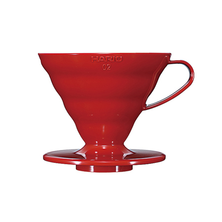 Hario V60-02 Keramički Dripper za kavu Crveni