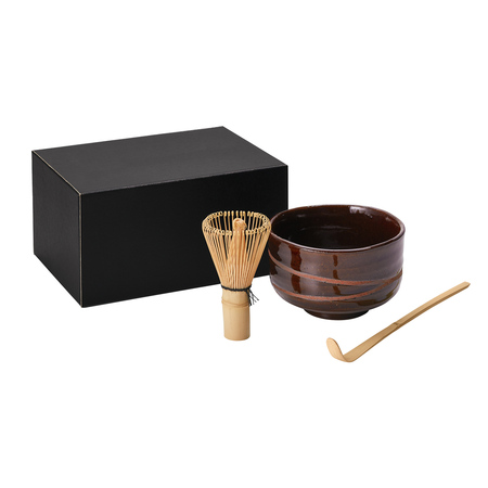 Mount Everest Čaj - Katsumi MAtcha Set - Zdjelica + Chasen + Chashaku