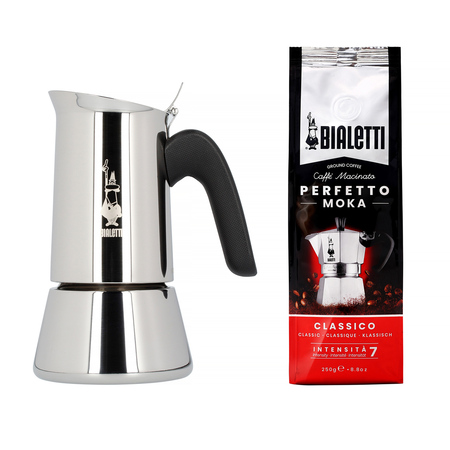 Set: Bialetti New Venus Moka Lončić 4 šalice + Kava