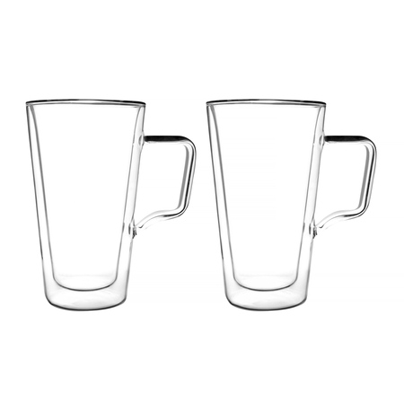 Vialli Design - Diva Set od 2 Čaše za Latte 350ml