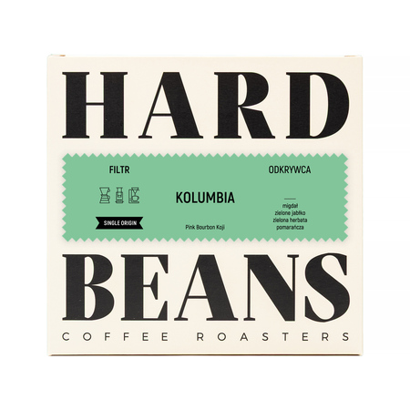 Hard Beans – kawa ziarnista Kolumbia Pink Bourbon Koji Supernatural Filter 200 g