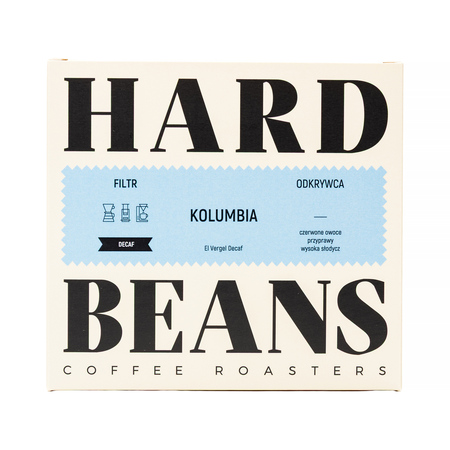 Hard Beans – Colombia El Vergel Decaf Filter 250g