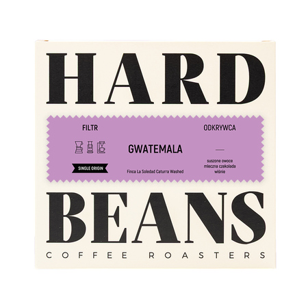 Hard Beans – Gwatemala Finca La Soledad Caturra Washed Filter 250 g