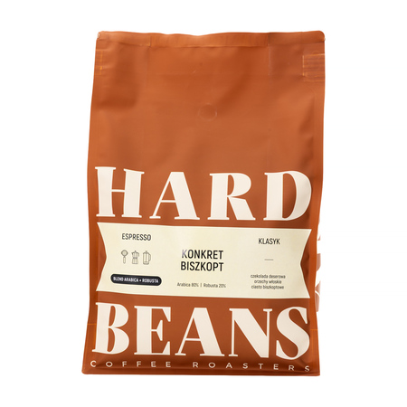 Hard Beans – KONKRET BISCUIT Espresso 1 kg