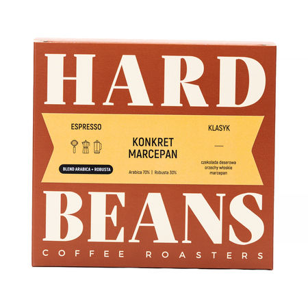 Hard Beans – Konkret Marcepan Espresso 250 g