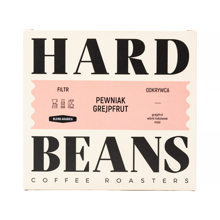 Hard Beans – Pewniak Grejpfrut Filter 250 g