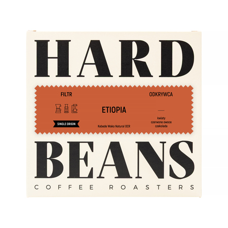 Hard Beans – Ethiopia Kebede Wako Natural OCR Filter 250 g