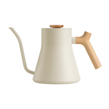 Fellow Stagg EKG PRO Electric Pour Over Kettle Sesame with wood handle 900 ml