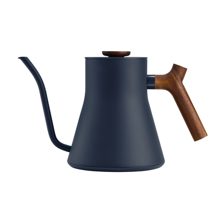 Fellow Stagg EKG PRO Electric Pour Over Kettle Stone Blue with wood handle 900 ml