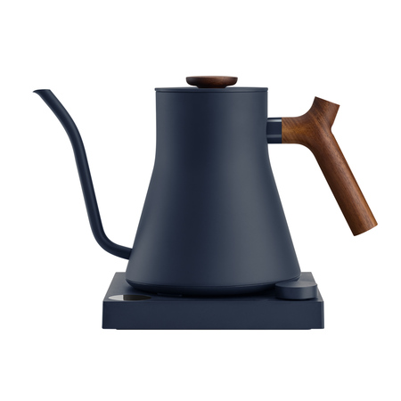 Fellow Stagg EKG PRO Electric Pour Over Kettle Stone Blue with wood handle 900 ml